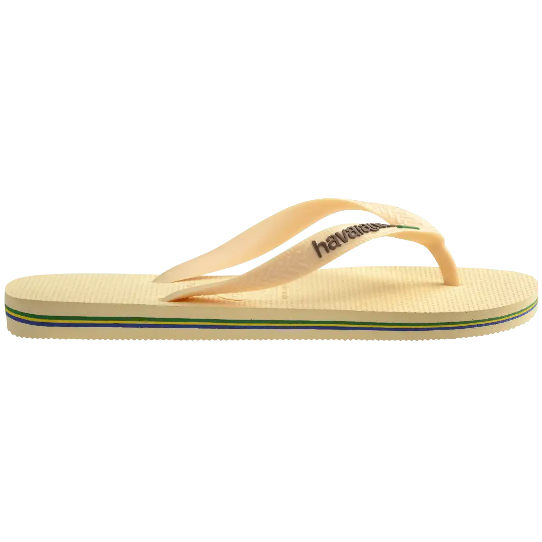 Women's Brazil Logo Flip Flops