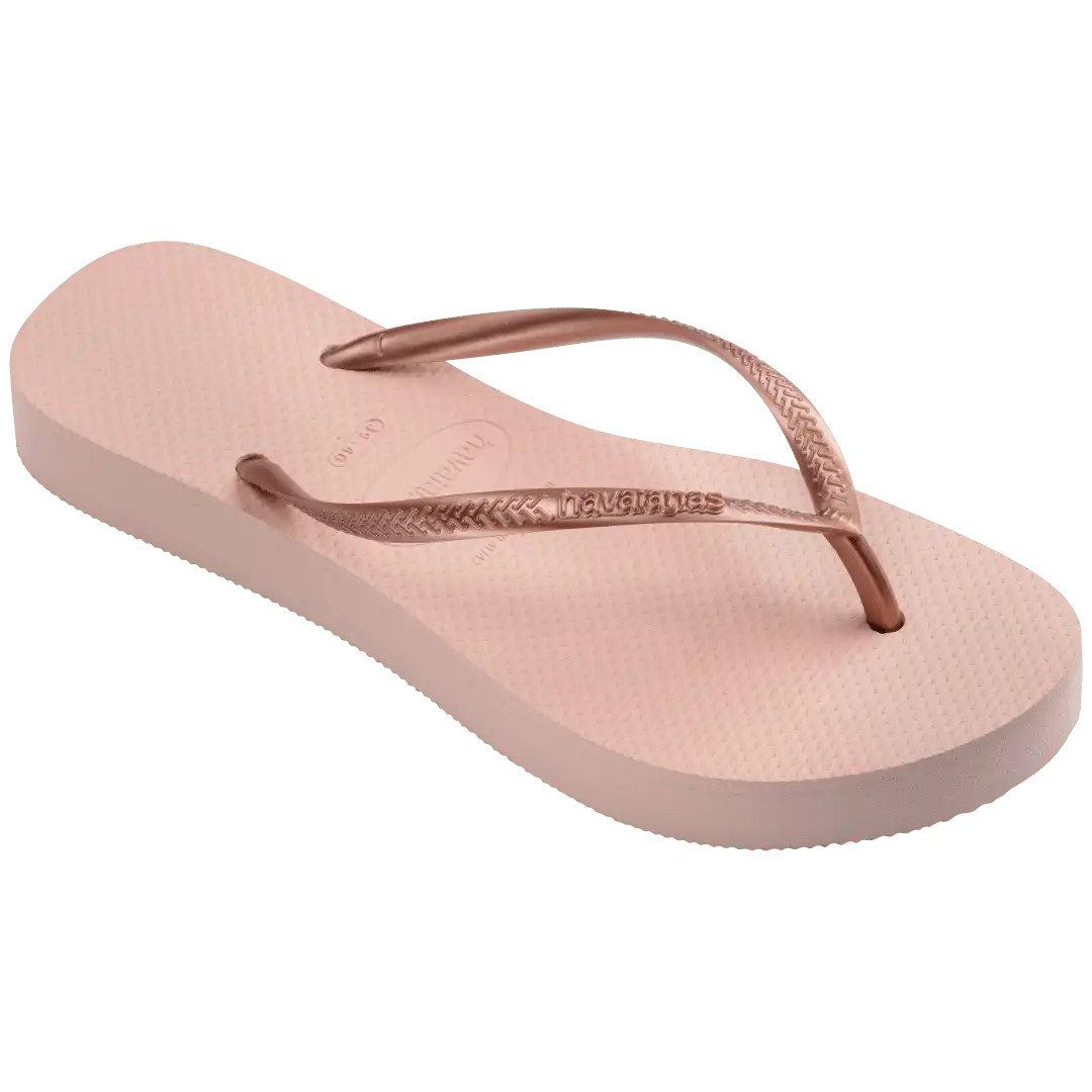 Women's Slim Flatform Flip Flops