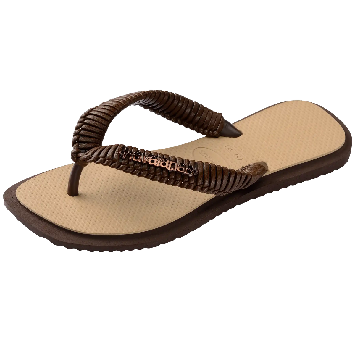 Women's Top Square Fusion Boho Flip Flops