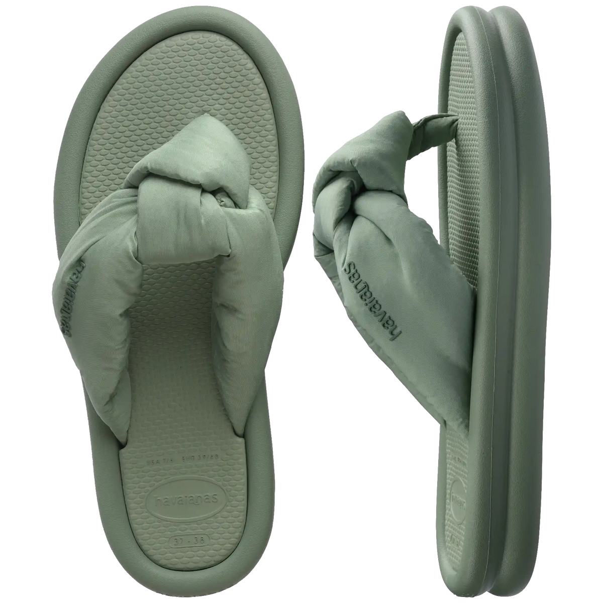 Women's Over Puffed Flip Flops
