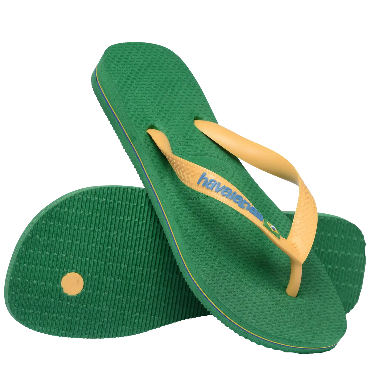Men's Brazil Logo Flip Flops