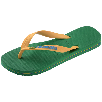 Men's Brazil Logo Flip Flops