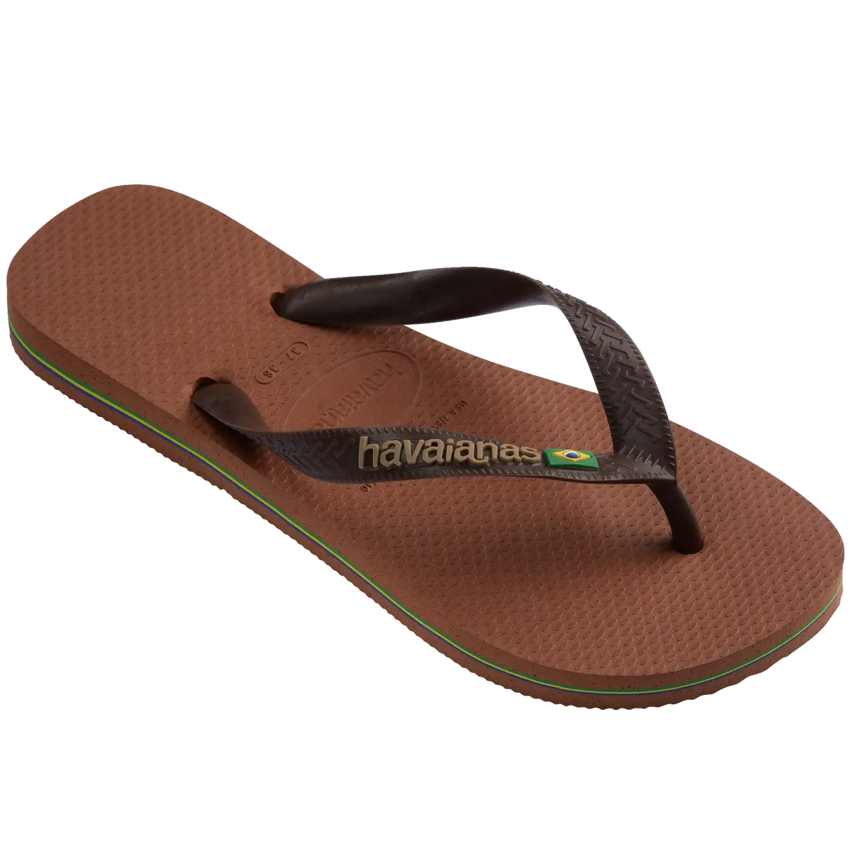 Women's Brazil Logo Flip Flops