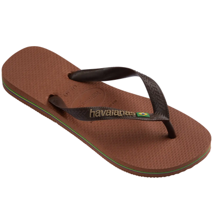 Women's Brazil Logo Flip Flops