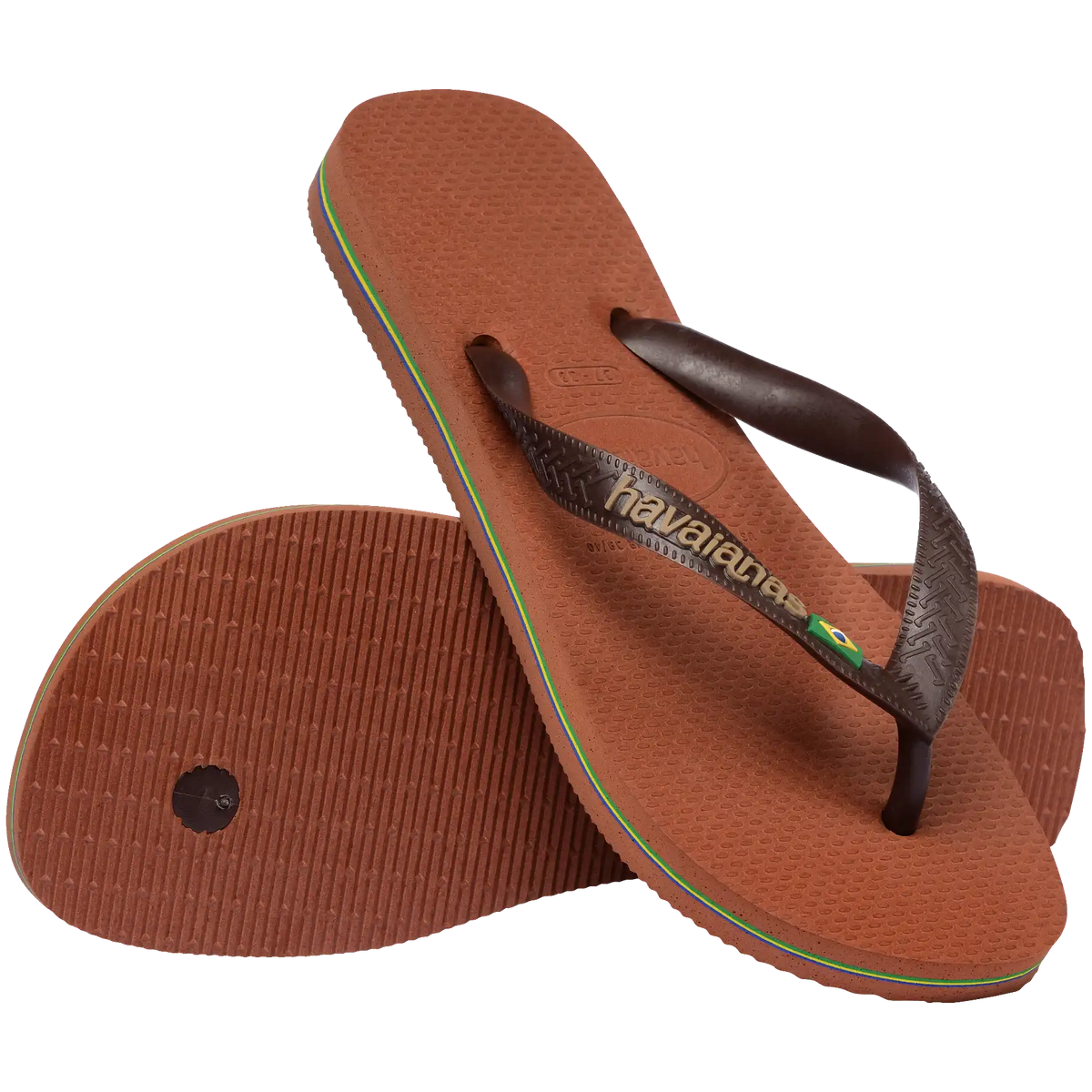 Women's Brazil Logo Flip Flops