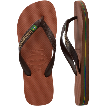 Women's Brazil Logo Flip Flops