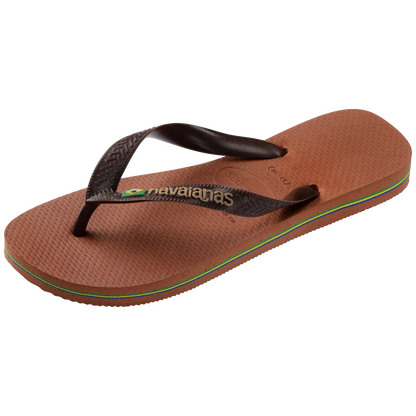 Women's Brazil Logo Flip Flops