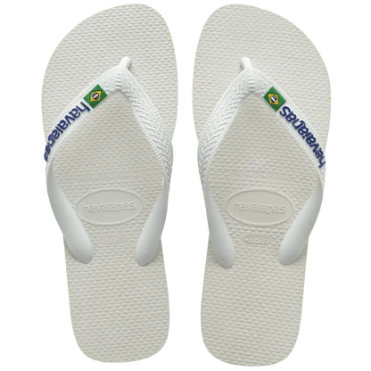Kids' Brazil Logo Flip Flops