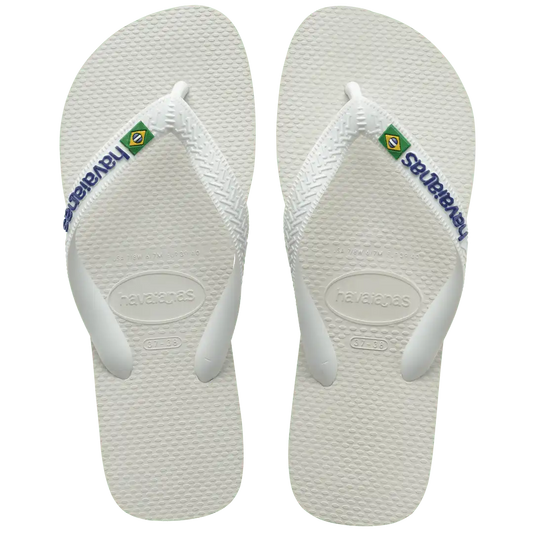 Kids' Brazil Logo Flip Flops