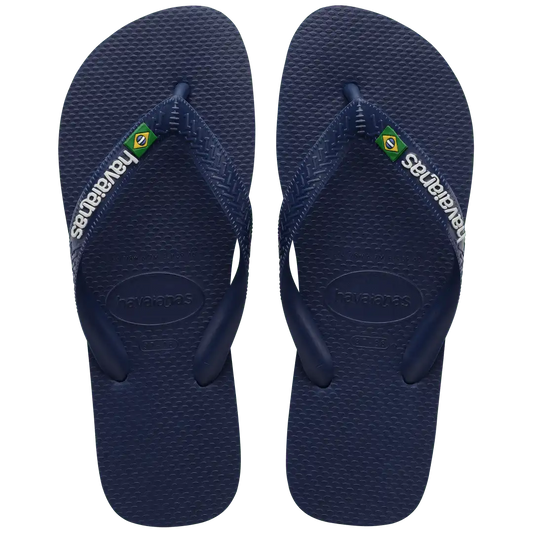 Kids' Brazil Logo Flip Flops