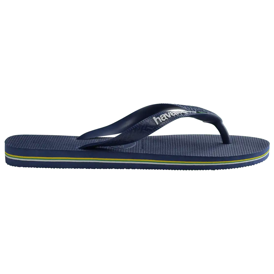 Kids' Brazil Logo Flip Flops