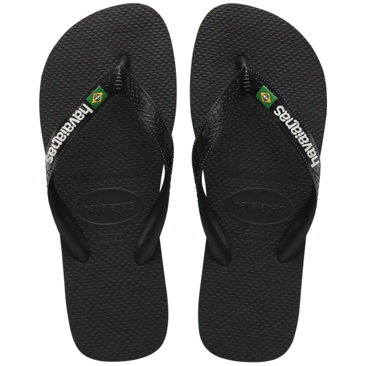 Kids' Brazil Logo Flip Flops