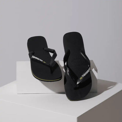 Kids' Brazil Logo Flip Flops
