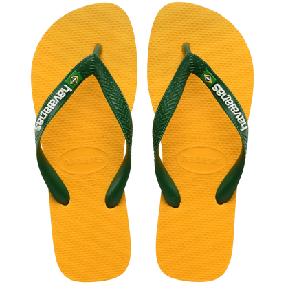 Women's Brazil Logo Flip Flops