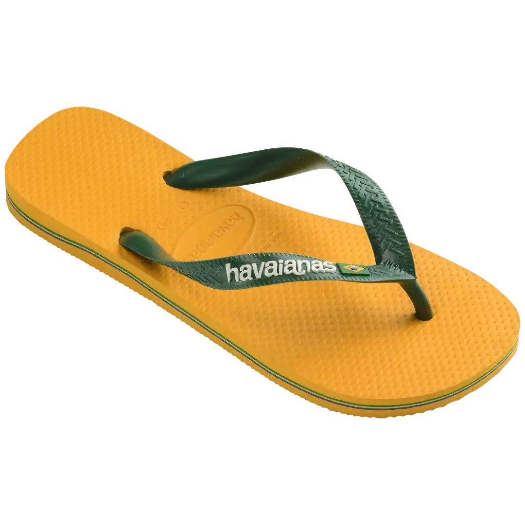 Women's Brazil Logo Flip Flops