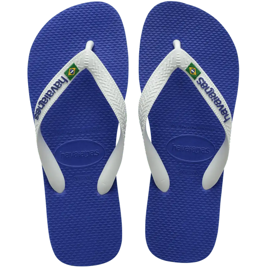 Kids' Brazil Logo Flip Flops