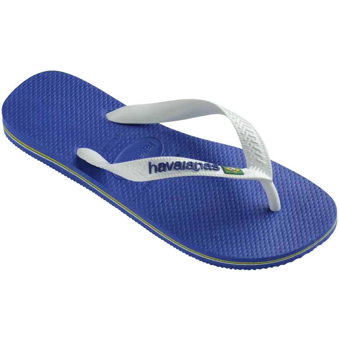 Kids' Brazil Logo Flip Flops