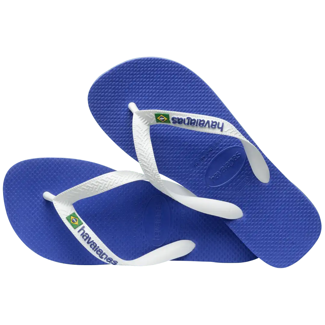 Women's Brazil Logo Flip Flops