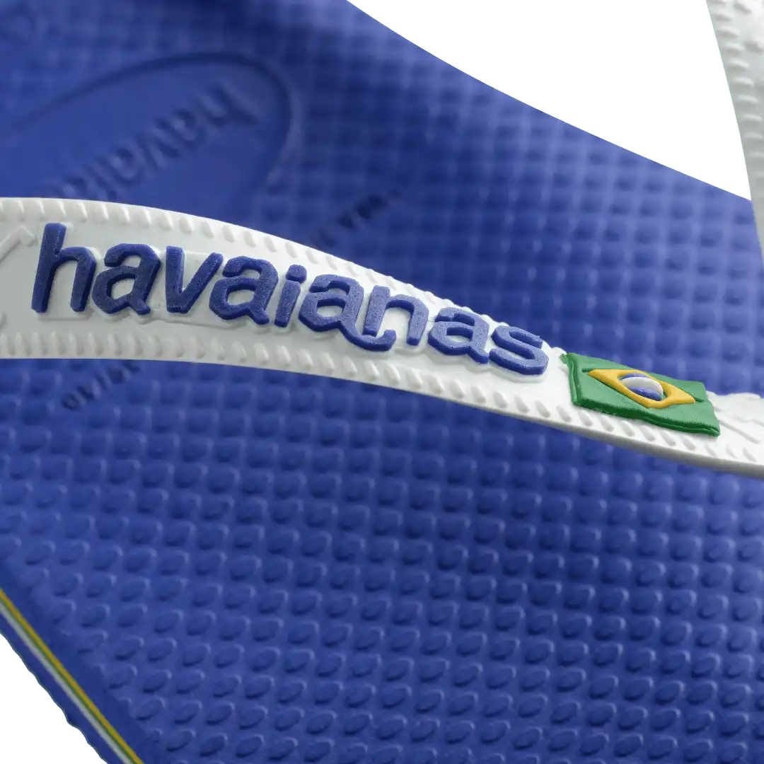 Kids' Brazil Logo Flip Flops
