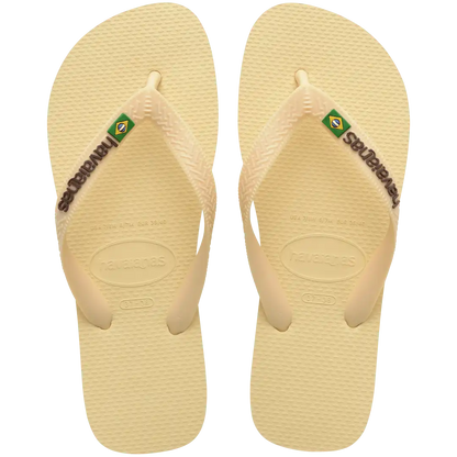 Women's Brazil Logo Flip Flops