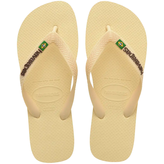 Women's Brazil Logo Flip Flops