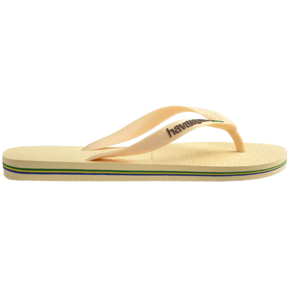 Women's Brazil Logo Flip Flops