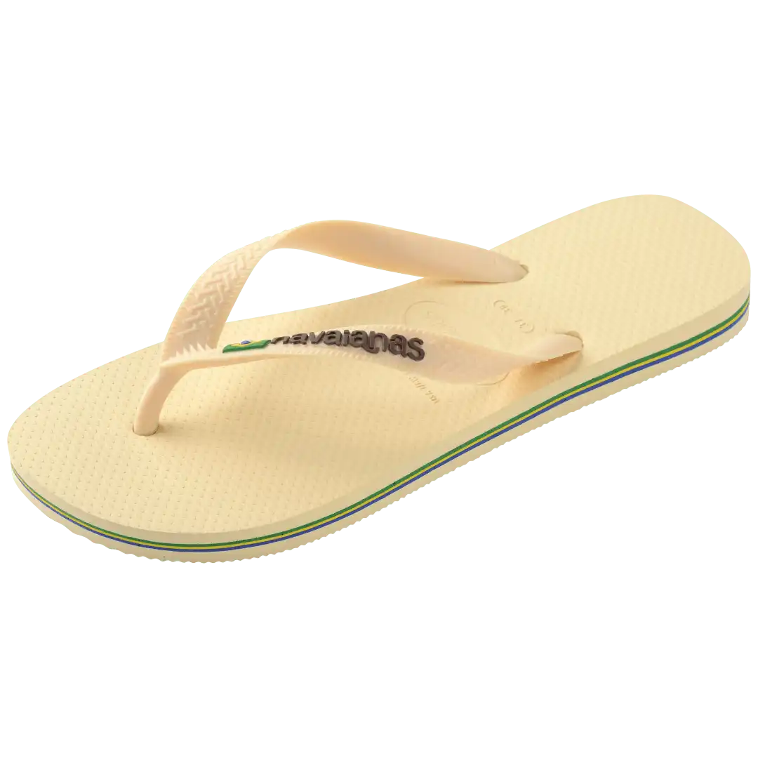 Women's Brazil Logo Flip Flops