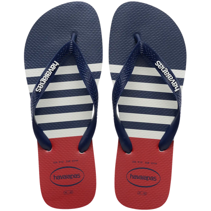 Men's Top Nautical Flip Flops