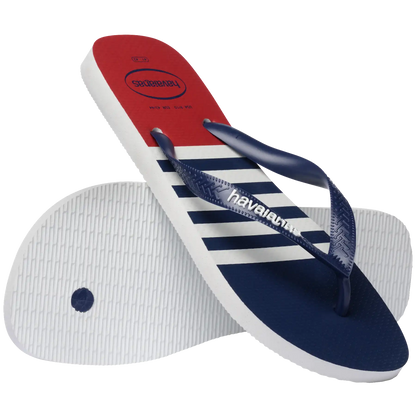 Men's Top Nautical Flip Flops