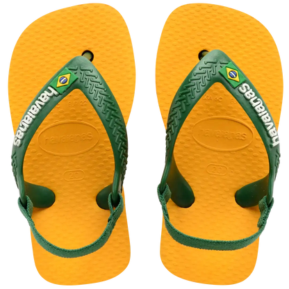 Baby Brazil Logo Flip Flop Sandals
