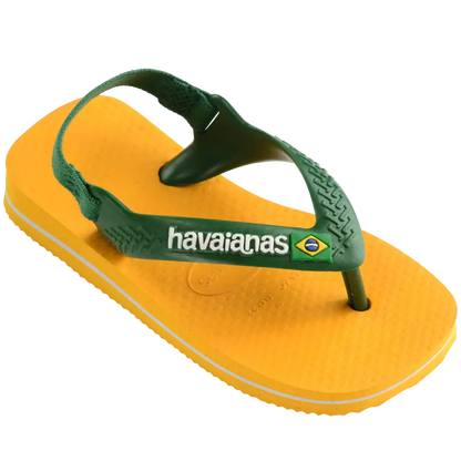 Baby Brazil Logo Flip Flop Sandals