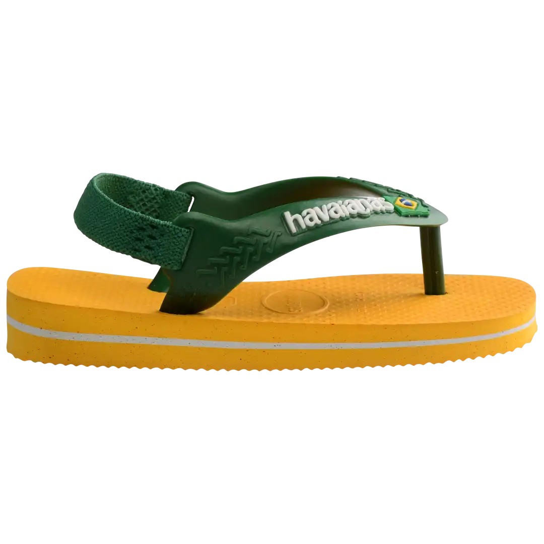 Baby Brazil Logo Flip Flop Sandals