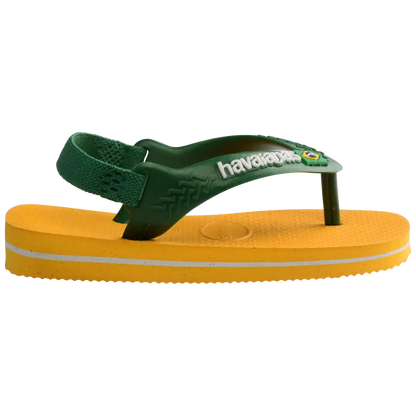 Baby Brazil Logo Flip Flop Sandals
