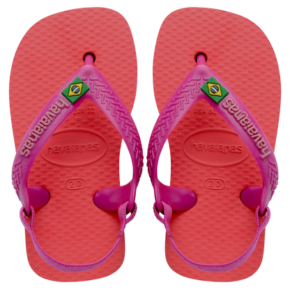 Baby Brazil Logo Flip Flop Sandals