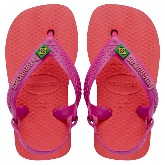 Baby Brazil Logo Flip Flop Sandals