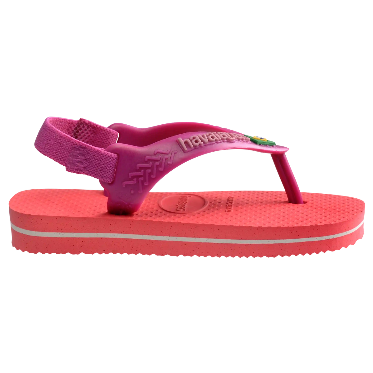 Baby Brazil Logo Flip Flop Sandals
