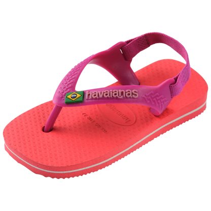 Baby Brazil Logo Flip Flop Sandals