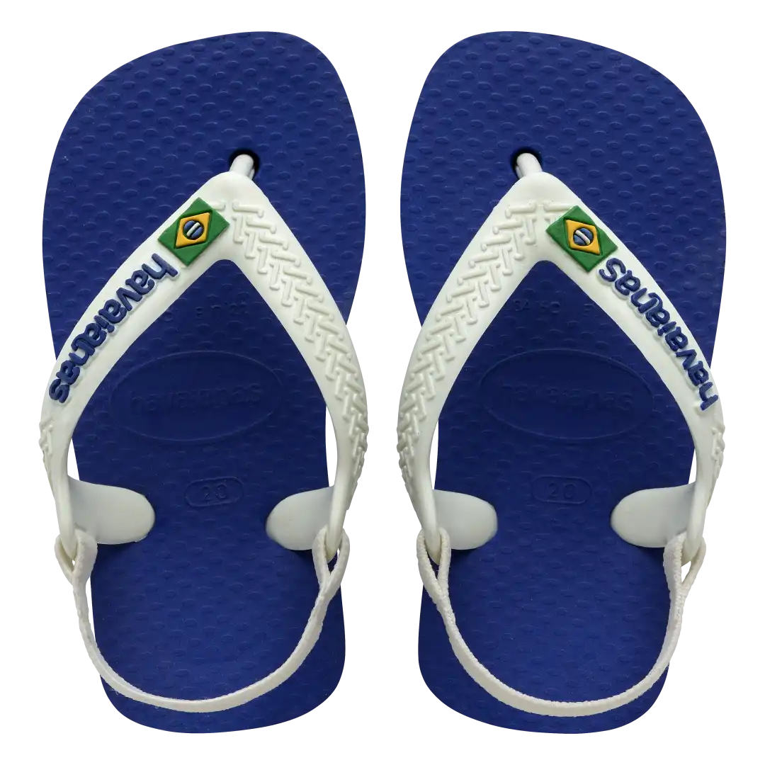 Baby Brazil Logo Flip Flop Sandals
