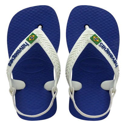 Baby Brazil Logo Flip Flop Sandals
