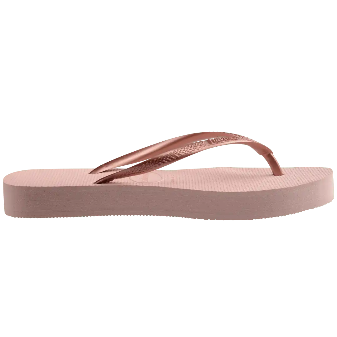 Women's Slim Flatform Flip Flops