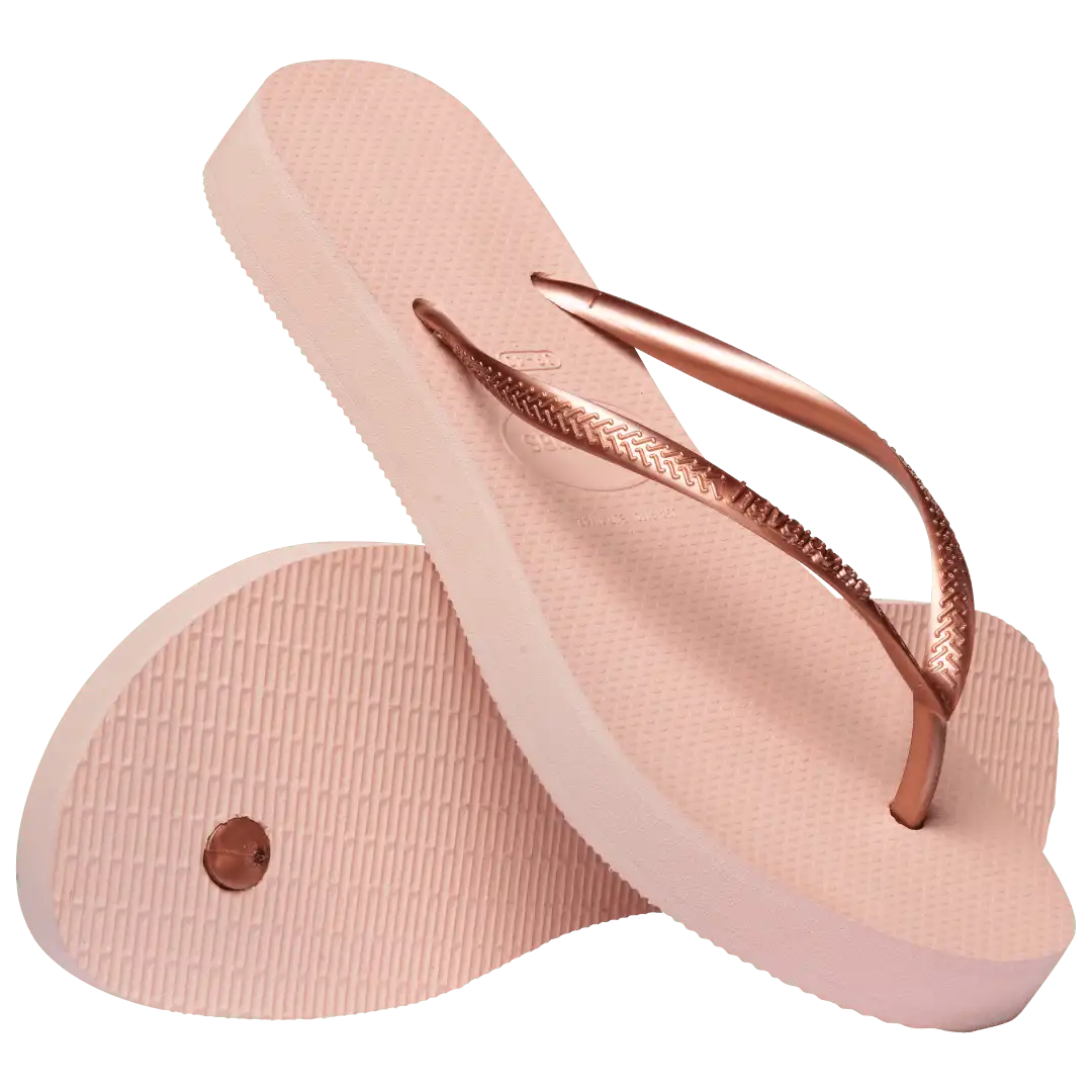 Women's Slim Flatform Flip Flops
