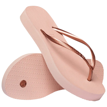 Women's Slim Flatform Flip Flops