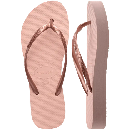 Women's Slim Flatform Flip Flops
