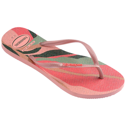Women's Slim Palette Glow Flip Flops