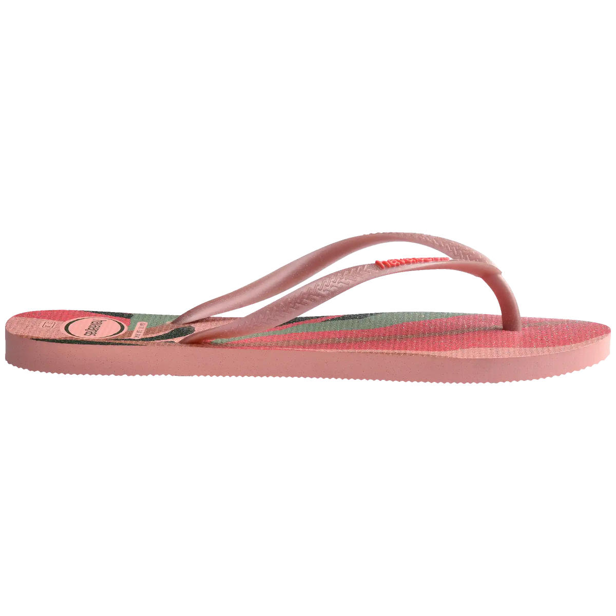 Women's Slim Palette Glow Flip Flops