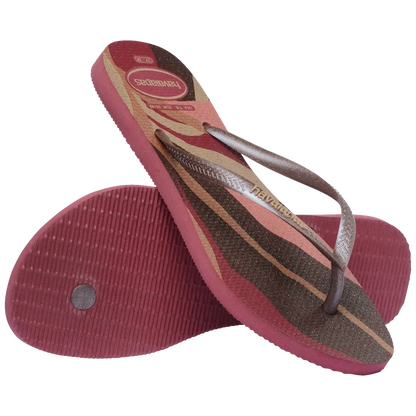 Women's Slim Palette Glow Flip Flops