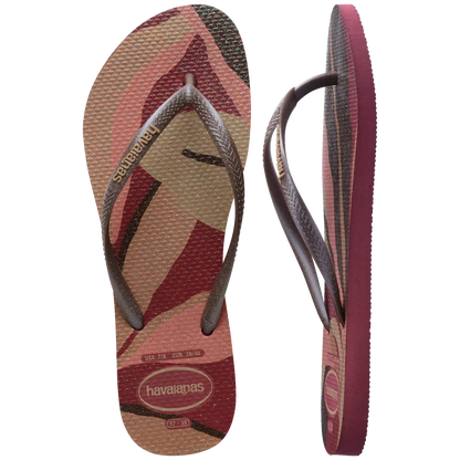 Women's Slim Palette Glow Flip Flops