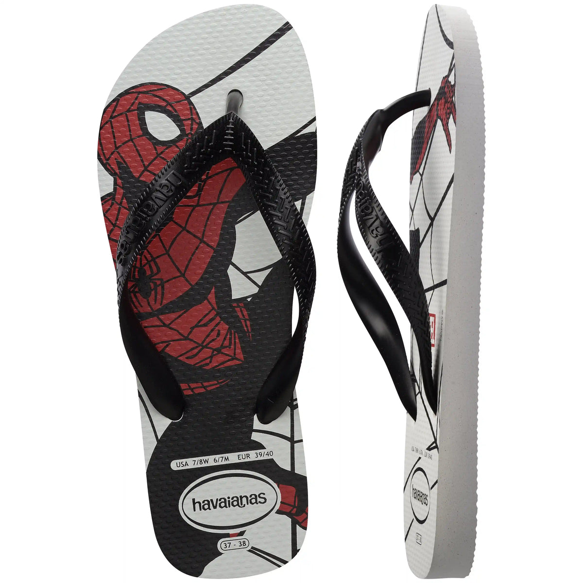 Men's Top Marvel Logomania Flip Flops