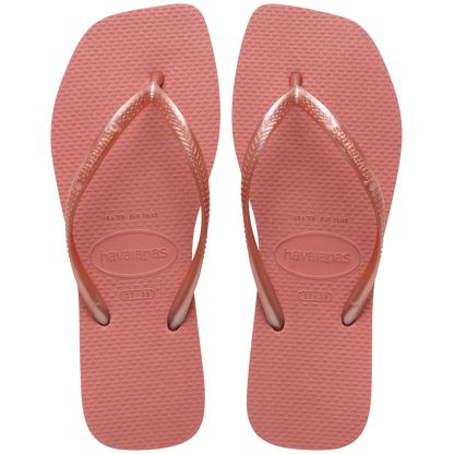 Women's Slim Square Flip Flops