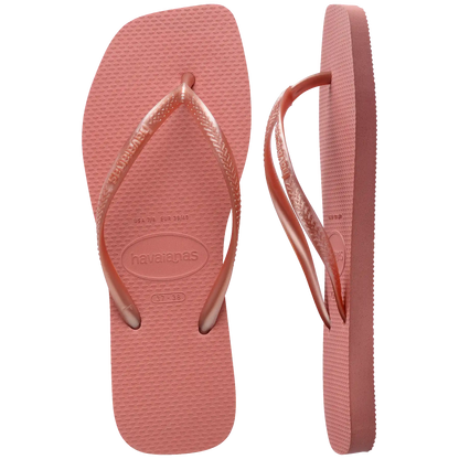 Women's Slim Square Flip Flops